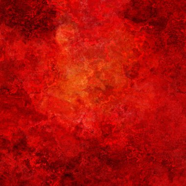 Lüks arka plan şablonu, sonbahar ya da Noel arka planında süslü kırmızı turuncu kağıt ya da antika metal grunge