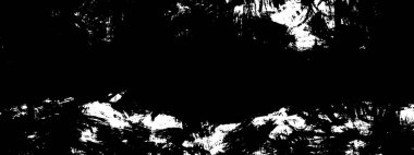 Klasik veya antika boyalı soyut siyah beyaz kağıt, tek renkli arka plan şekilleri