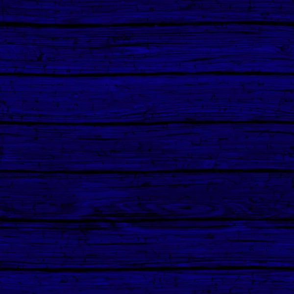 Grunge Old Dark Blue Horizontal Wood Boards Seamless Navy Illustration — Stock fotografie