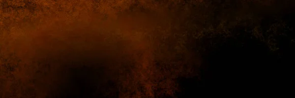 Grunge Superfície Solo Marrom Escuro Buraco Negro Angustiado Com Círculos — Fotografia de Stock
