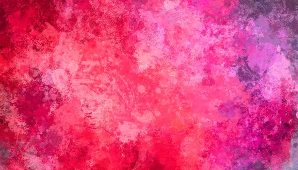 Grunge Leuchtend Rot Lila Hintergrund Mit Violett Der Ecke Chaotisches — Stockfoto