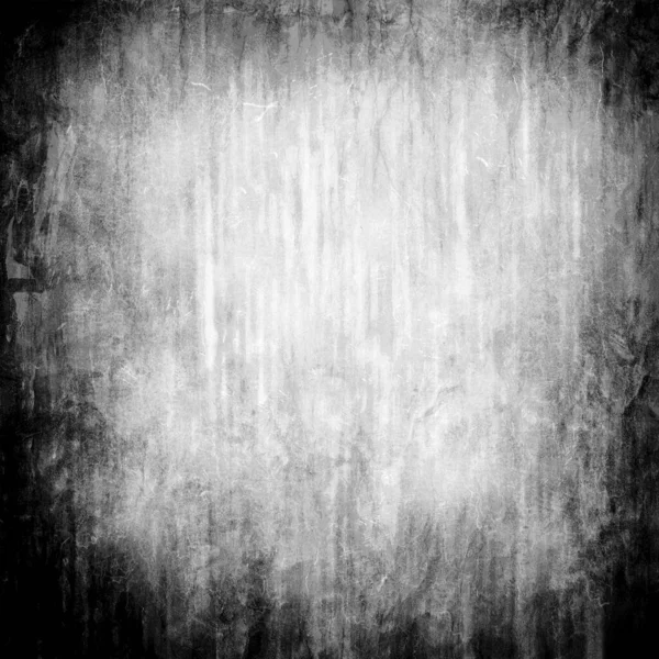 Grunge dark creepy scratched parchment, monochrome horror empty Halloween paper in black and white