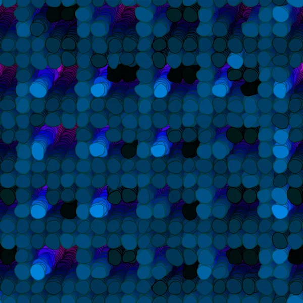 Αφηρημένο Φόντο Κύκλους Φόντο Μπλε Κύκλους Μοτίβο Ρετρό Κινούμενα Σχέδια — Φωτογραφία Αρχείου