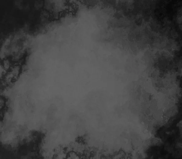 Grunge恐怖单色大理石图案灰蒙蒙的边框插图 万圣节设计纸 — 图库照片