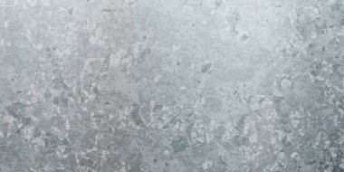 Lüks gümüş alüminyum, çelik, platin, krom metal gradyan arka plan, kırık endüstriyel cam dokusu, terrazzo.