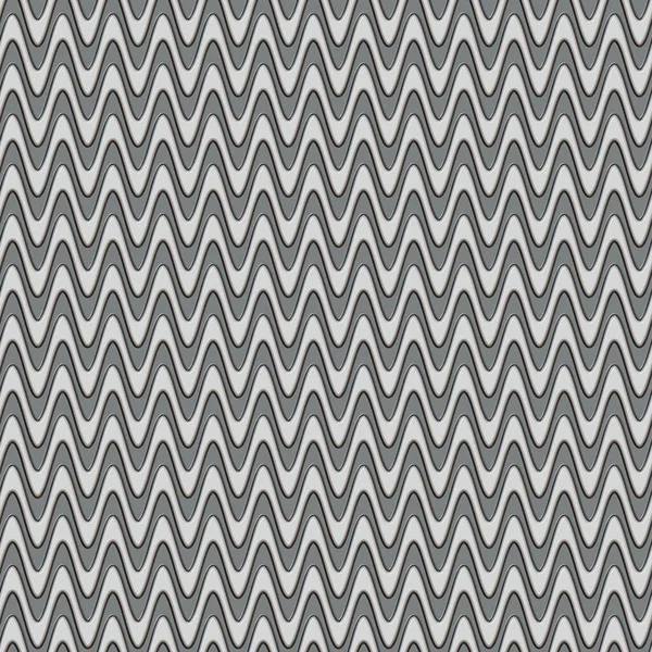 Schöne Glänzende Schwarz Weiße Wellige Und Glänzende Illustration Horizontale Streifen — Stockfoto