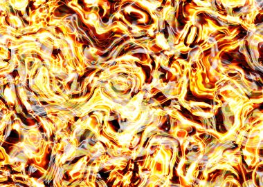 Soyut alev sürrealist şekiller, enerji alev alev yanan turuncu kırmızı ateş, tehlikeli sıcak tasarım