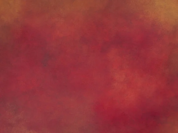 Sfondo Rosso Con Arancio Arrugginito Angoli Marmorizzati Texture Dipinta Grunge — Foto Stock