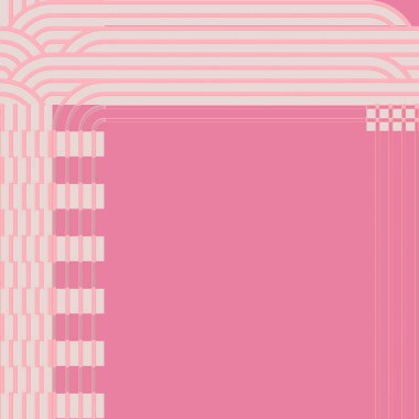 Beyaz çerçeveli maun rengi boş pembe arkaplan, boş kağıdı selamlıyor