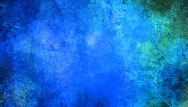 Grunge Kék Zöld Karcos Piszkos Texturált Fal Szomorú Háttér — Stock Fotó