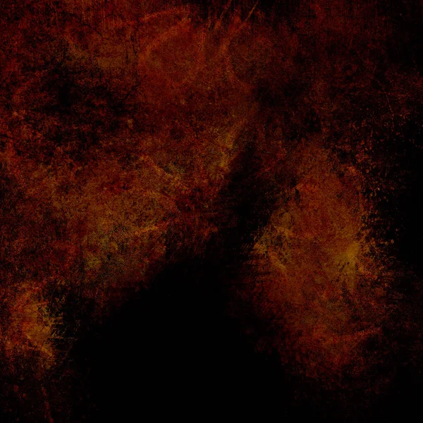 Abstrakt Mörkbrun Röd Bakgrund Sepia Repad Bakgrund Med Gammal Koppar — Stockfoto