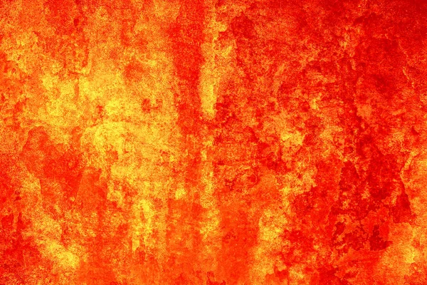 Grunge Gradiënt Rood Geel Gekrast Verontruste Achtergrond Met Rode Textuur — Stockfoto