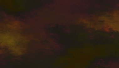 Soyut koyu kahverengi sepia sepia eskimiş sarı grunge ile sıkıntılı arka plan Eski koyu sarı grunge kıyamet lekeli bulutlar Cadılar Bayramı desenli duvar kağıdı veya kağıt