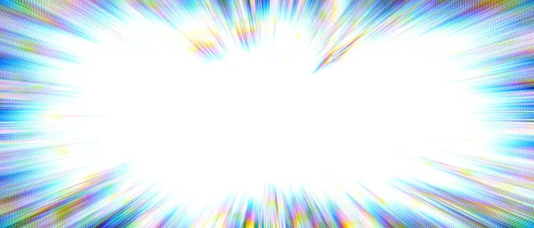 Abstract Background Rainbow Lights Moving Frame Forming Texture Falling Blur — Stock Photo, Image
