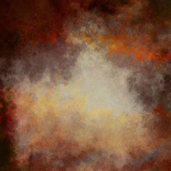 Warme Küfer Orange Braun Rot Ölfarbe Hintergrund Textur Grenzt Kunst — Stockfoto