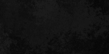 Siyah suluboya arka plan, koyu gri çatlaklar ve buruşuk buruşuk kırışıklıklar, soyut boyanmış ürkünç gotik kağıt.