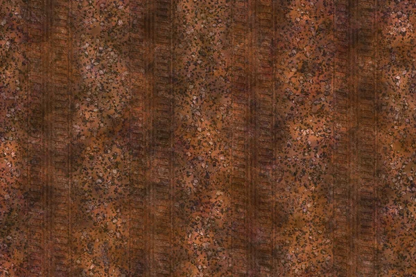 Brown Rusty Background Old Metal Texture Heavy Burned Metal Surface — Stock fotografie