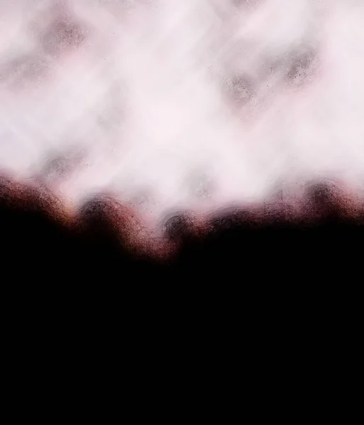 Abstract Half Golvend Vuil Zwart Wit Gips Spookachtig Ontwerp Met — Stockfoto