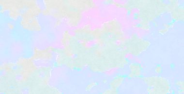 Beyaz, sarı ve mavi arka plan desenli renkli pastel kağıt zarif, büyülü, parlak lekeli ve mürekkep sıçramalı.