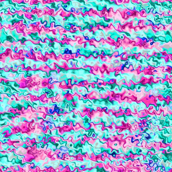 鮮やかな色鮮やかな水彩ネオンの形 サイケデリックなネクタイ染料の重なり合うデザインのヒッピープッシーネオンブルーバイオレットピンク色 — ストック写真