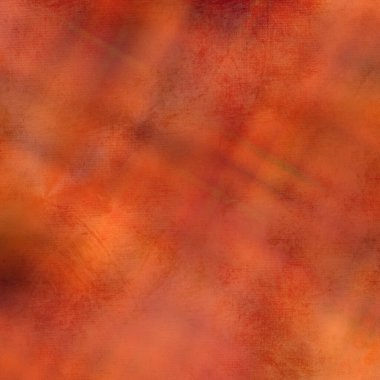 Sonbahar Cooper 'ı kahverengi ve sarı bulanık yağ boyası arka plan, ılık suluboya kanama ve gergin doku ile püsküller, Şükran Günü sonbahar renklerinde retro dijital fırça darbeleri