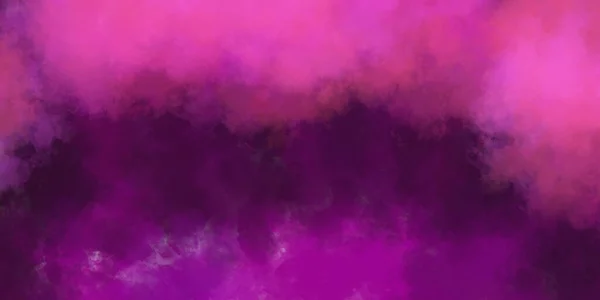 Sfondo Acquerello Nella Nebbia Viola Rosa Viola Con Texture Nuvolosa — Foto Stock