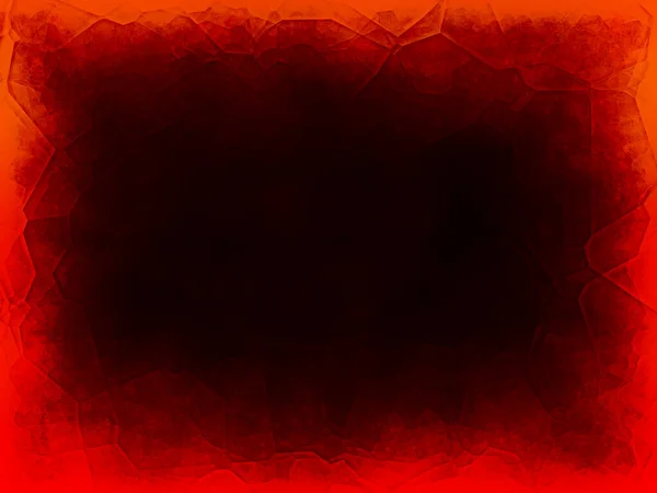 Červené Pozadí Černou Grunge Textury Prázdný Střed Akvarel Malované Vánoce — Stock fotografie