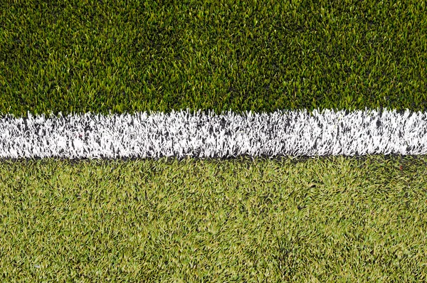 Césped artificial de un campo de fútbol o fútbol —  Fotos de Stock