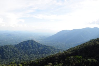 dağ ve bulut, bulanık bakış