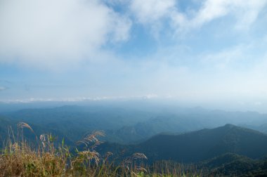 dağ ve bulut, bulanık bakış