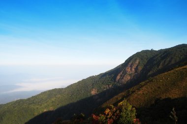 dağ ve bulut, bulanık bakış