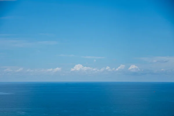 Beautiful Soft Wave Sand Sea Blue Sky Sunny Day Subject — Stock Photo, Image