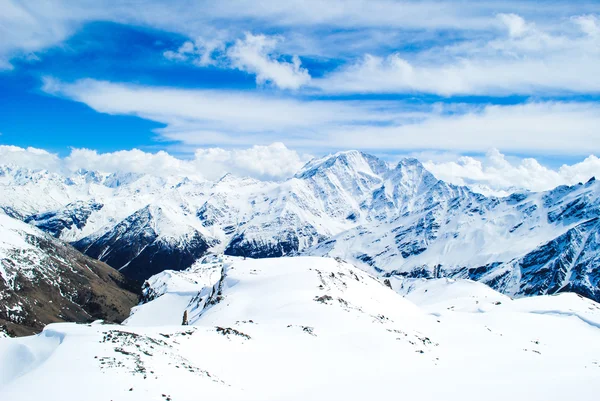 Horské pozadí, Elbrus, Kavkaz — Stock fotografie