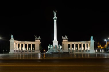 Kahramanlar Meydanı Budapeşte, Macaristan
