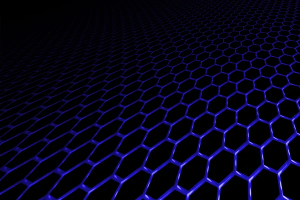 Kırmızı eğri metalik siyah arka plan üzerine mesh. 