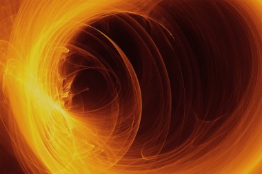 sarı parlaklık enerji dalgası.