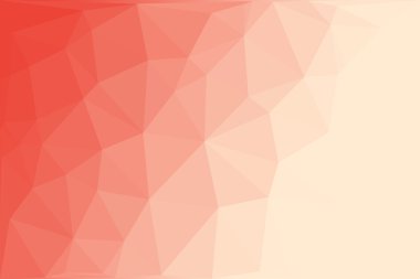 Turuncu çokgen desen arka plan veya web banner tasarımı için.