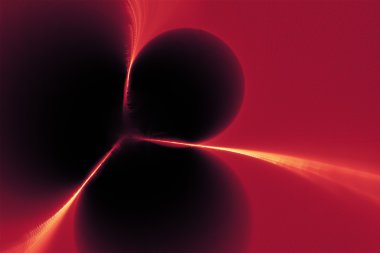 Mor kızdırma enerji dalgası.