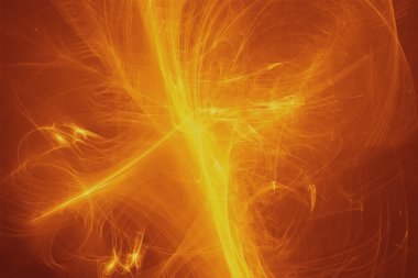 sarı parlaklık enerji dalgası.