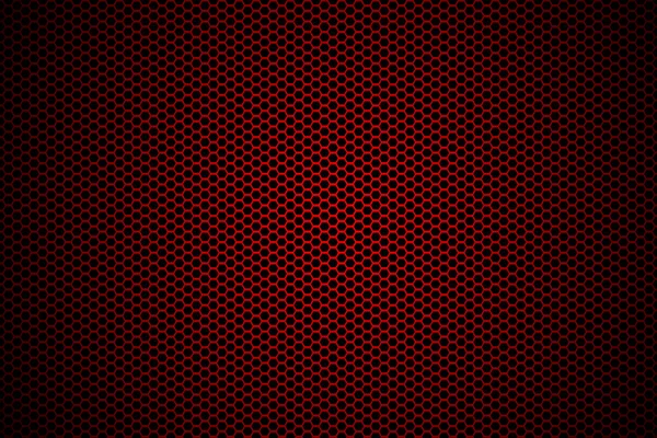 Vermelho malha metálica textura de fundo — Fotografia de Stock