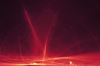 Mor kızdırma enerji dalgası.