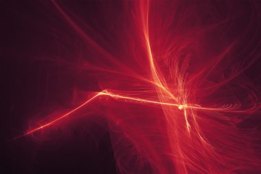 mor kırmızı kızdırma enerji dalgası.