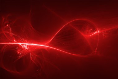 kırmızı kızdırma enerji dalgası.