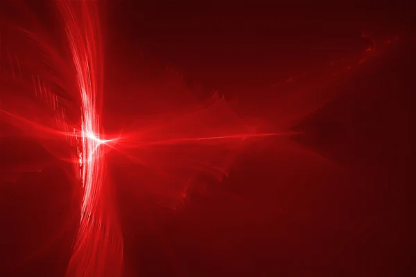 Bagliore rosso onda di energia. — Foto Stock