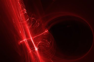 kırmızı kızdırma enerji dalgası.