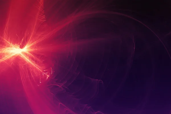 Фіолетова сяюча енергетична хвиля . — стокове фото