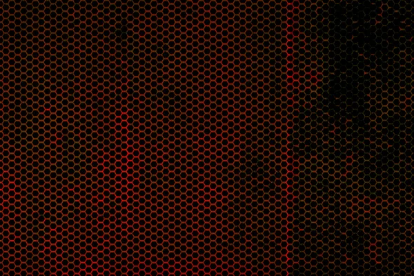 Текстура фону чорно-червоної металевої сітки — стокове фото