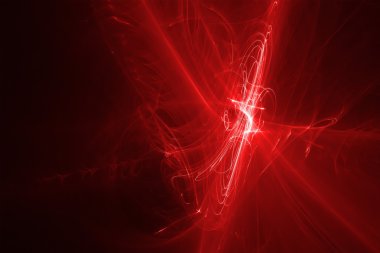 kırmızı kızdırma enerji dalgası.