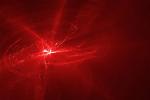Червона сяюча енергетична хвиля . — стокове фото
