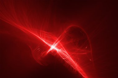 kırmızı kızdırma enerji dalgası.